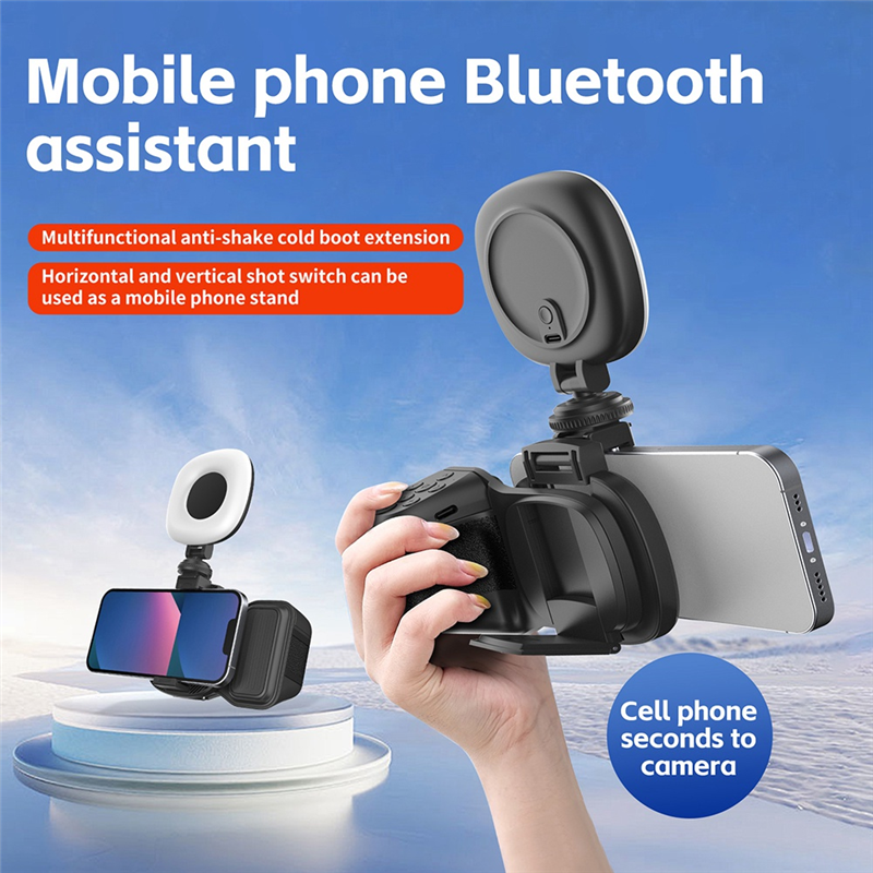Photography Lighting Accessories - ABWP-Phone Bluetooth Handheld Sefile Stick Handle