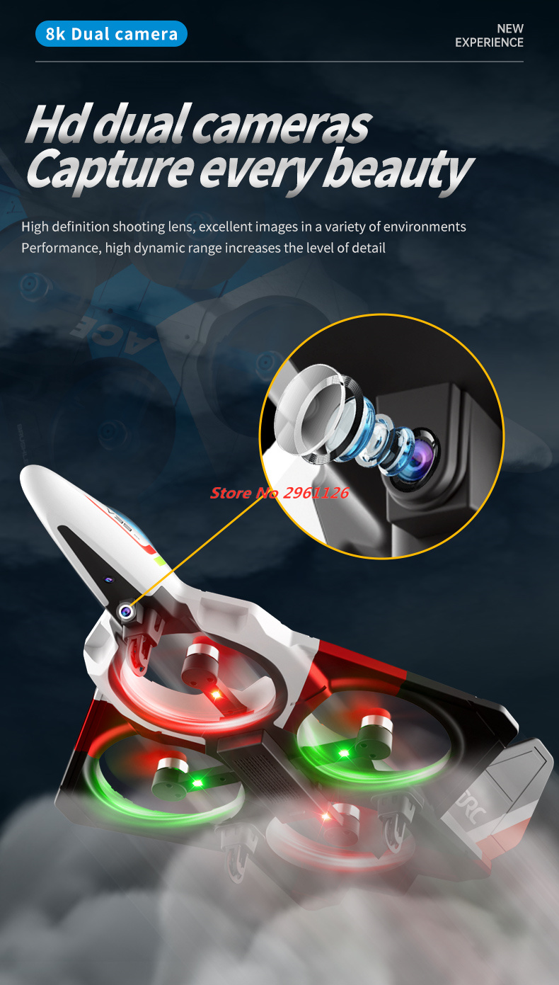 Lighting In Photography For Beginners - Mini Foam Drone 8K Dual Camera