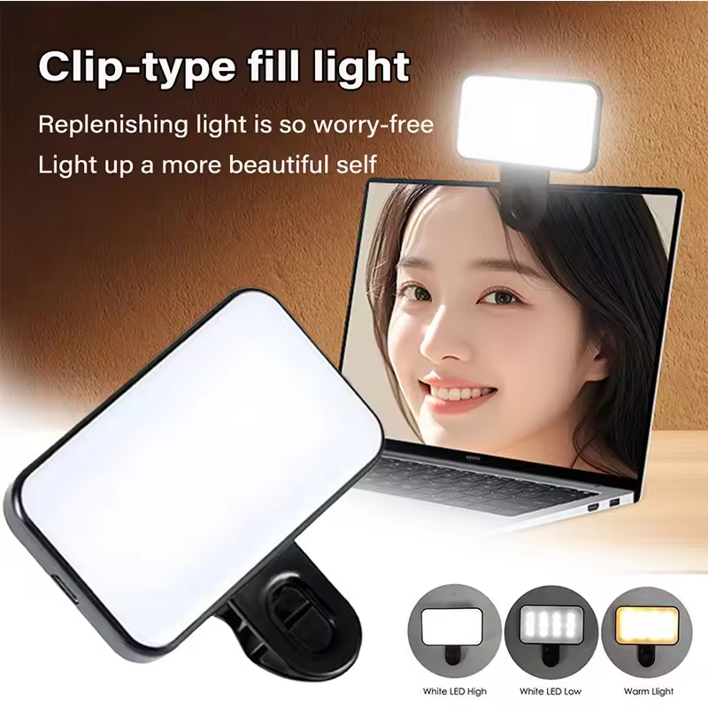 Photography Lighting Accessories - 2pcs Portable Mini Selfie Fill Light