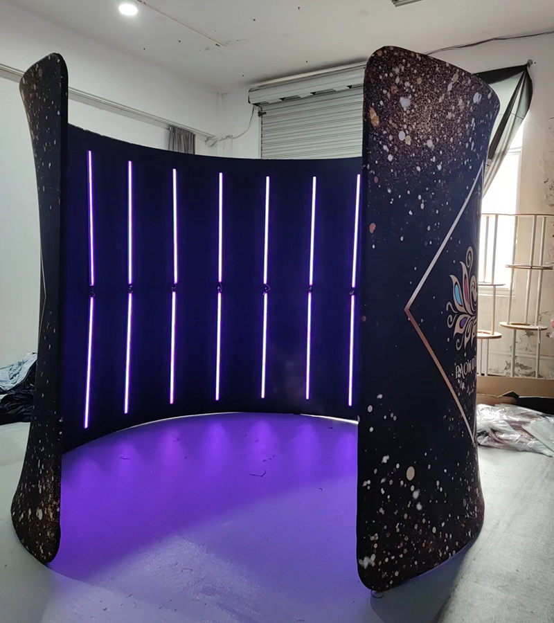 Photography Lighting And Backdrop - 360 Photo Booth Enclosure Free Custom