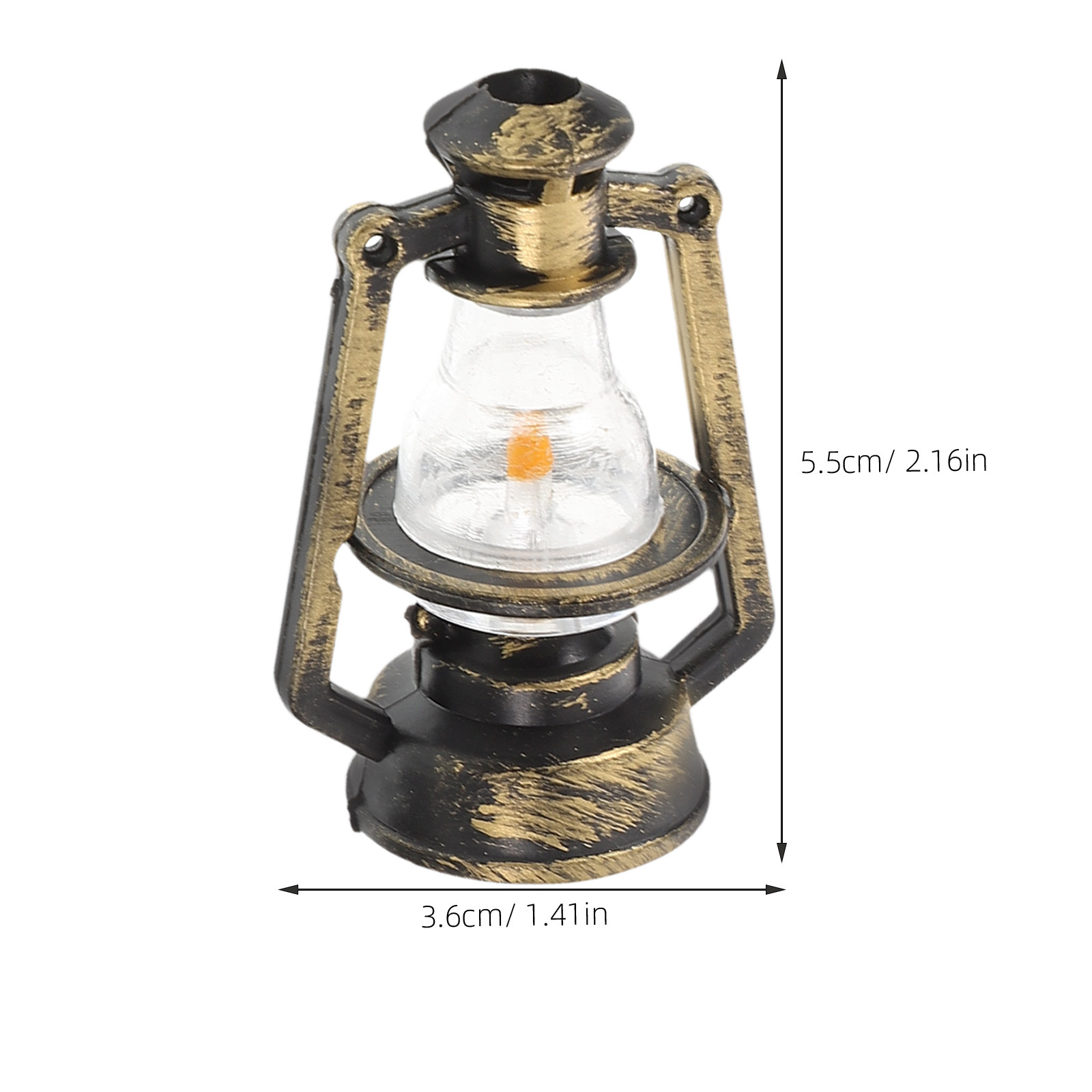 5Pcs Miniature Lamp Retro Styl - Photography Lighting Lamp ulasan dan harga