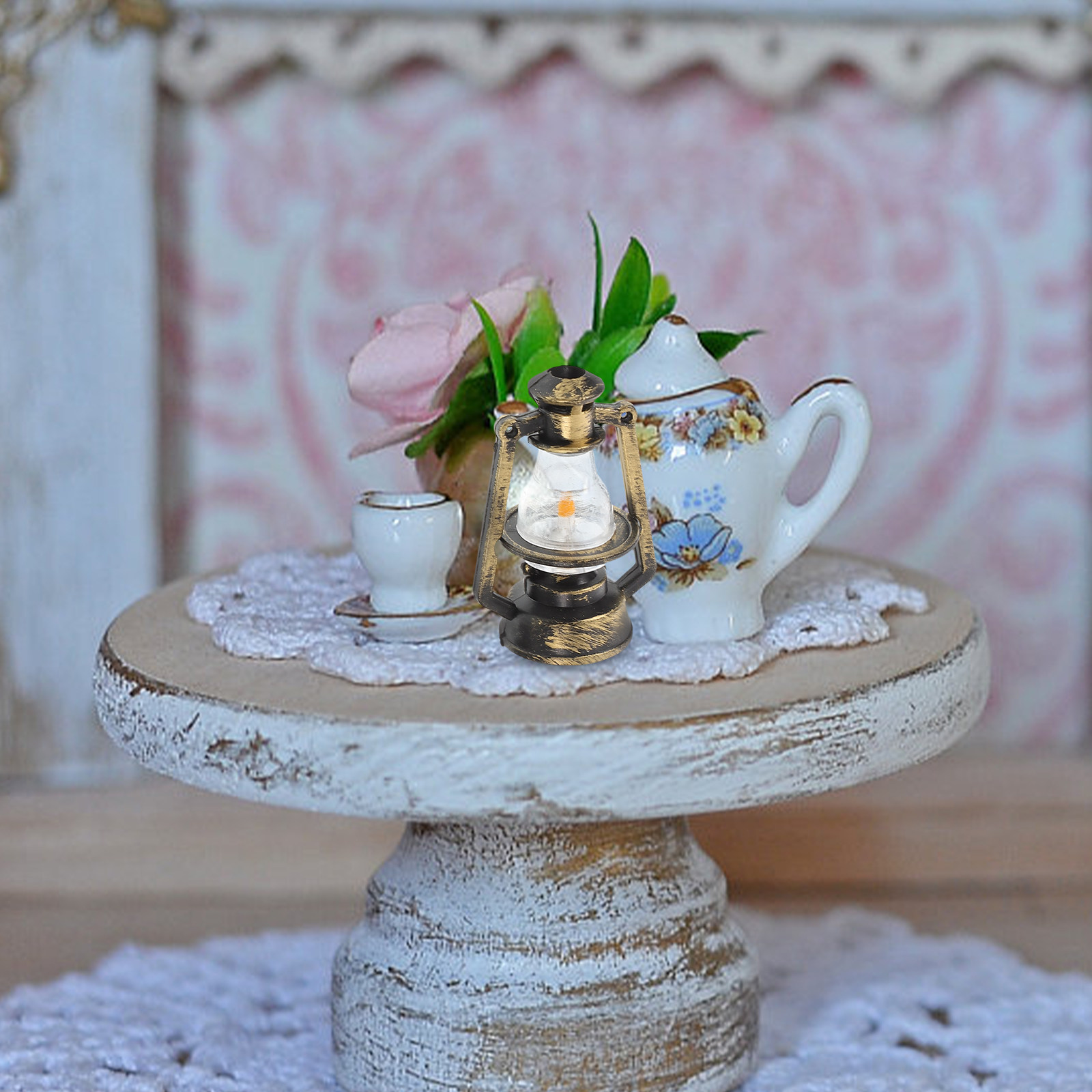 5Pcs Miniature Lamp Retro Styl - Photography Lighting Lamp ulasan dan harga