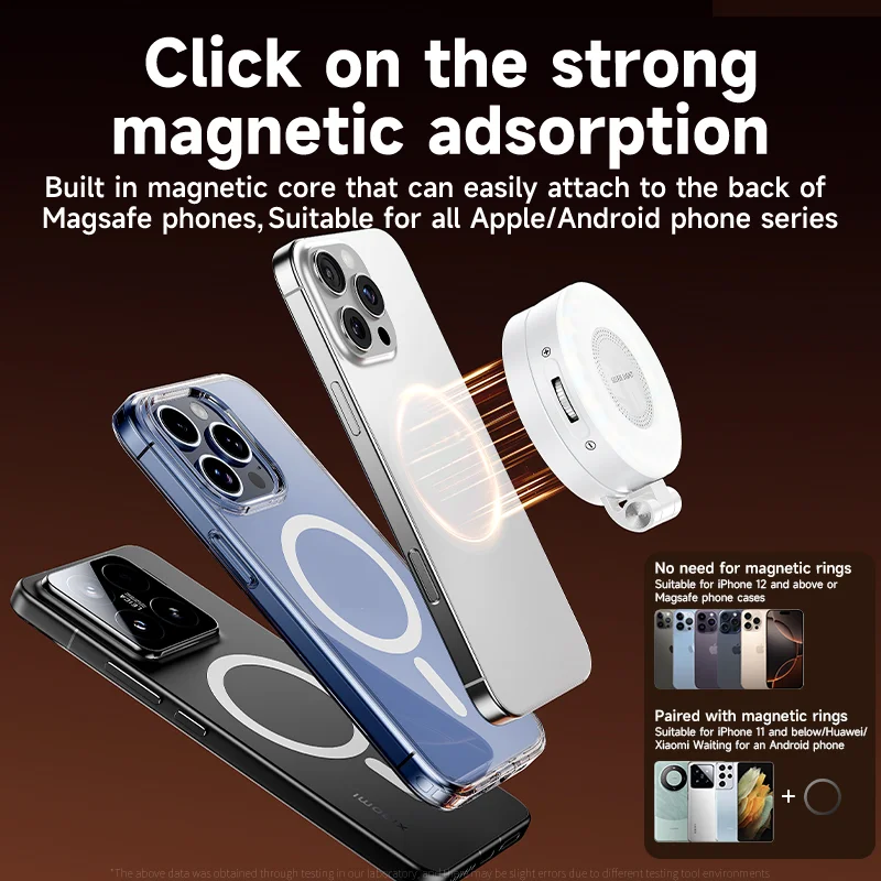 LED Selfie Fill Light for Mags - Photography Lighting Accessories ulasan dan harga