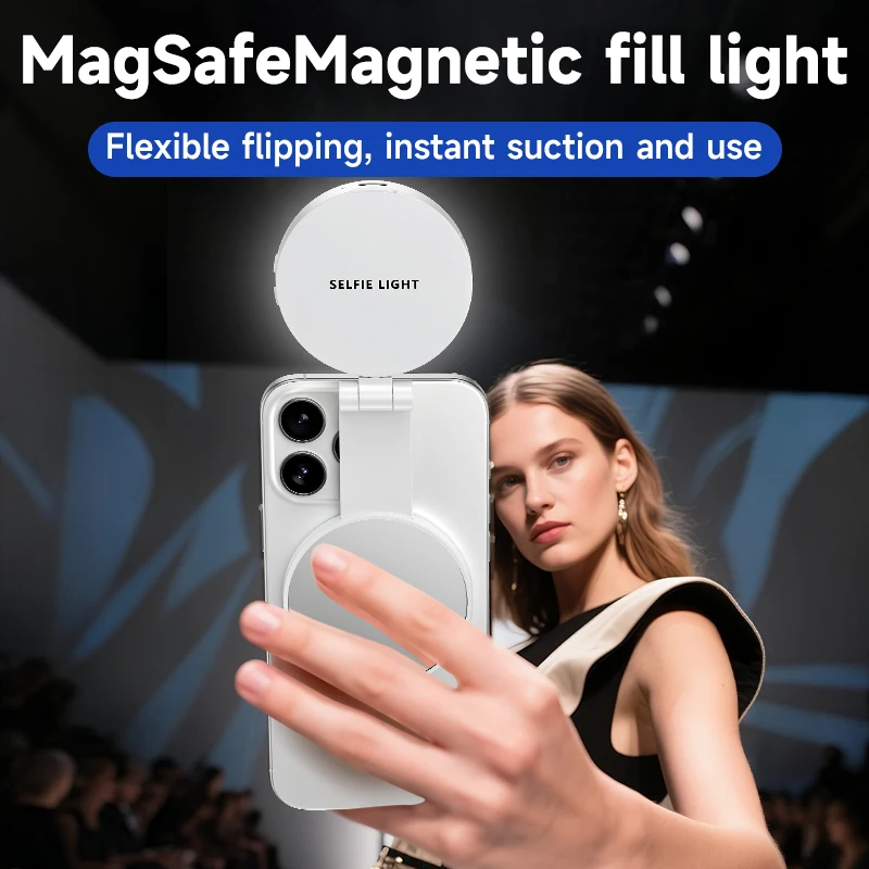 LED Selfie Fill Light for Mags - Photography Lighting Accessories ulasan dan harga