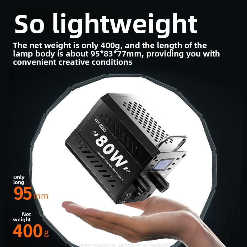 ZU80 80w Handheld Exterior Lam - Photography Lighting Lamp ulasan dan harga