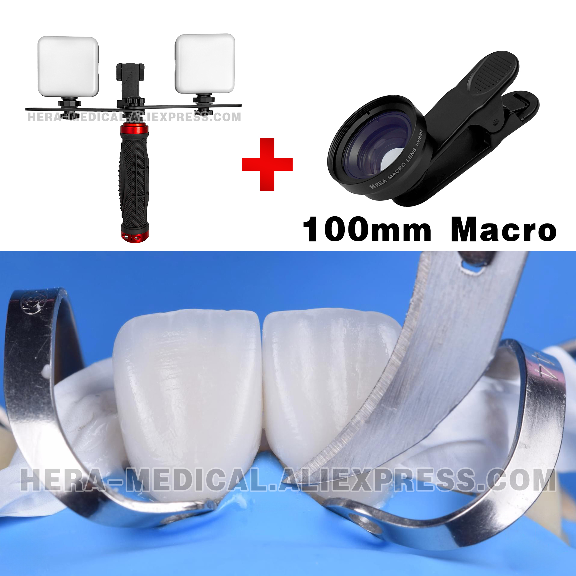 Dental Photography LED Light B - Photography Lighting Lamp ulasan dan harga