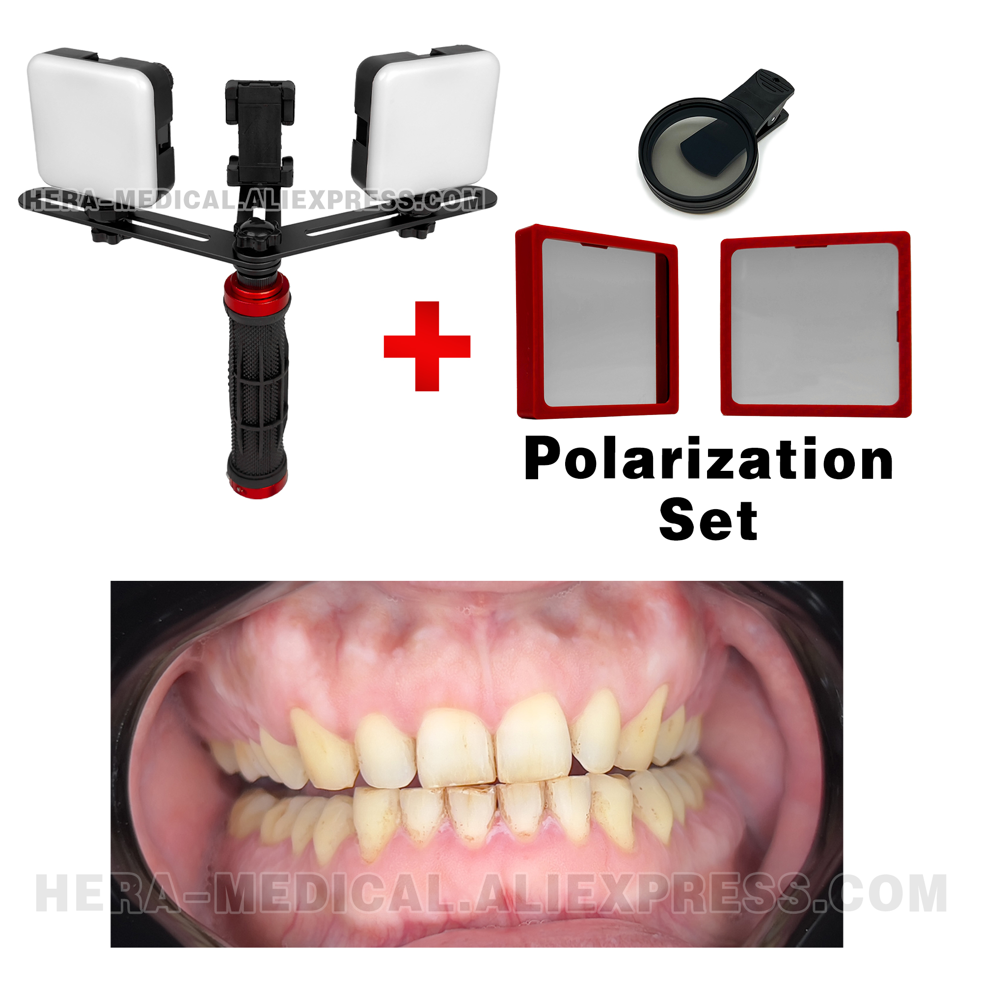 Dental Photography LED Light B - Photography Lighting Lamp ulasan dan harga