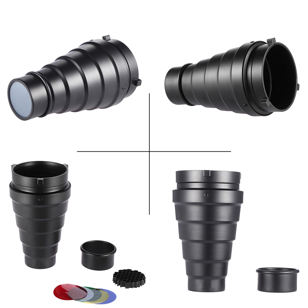 [LXYA68Z!] Conical Snoot With  - Honeycomb Grid Filter ulasan dan harga