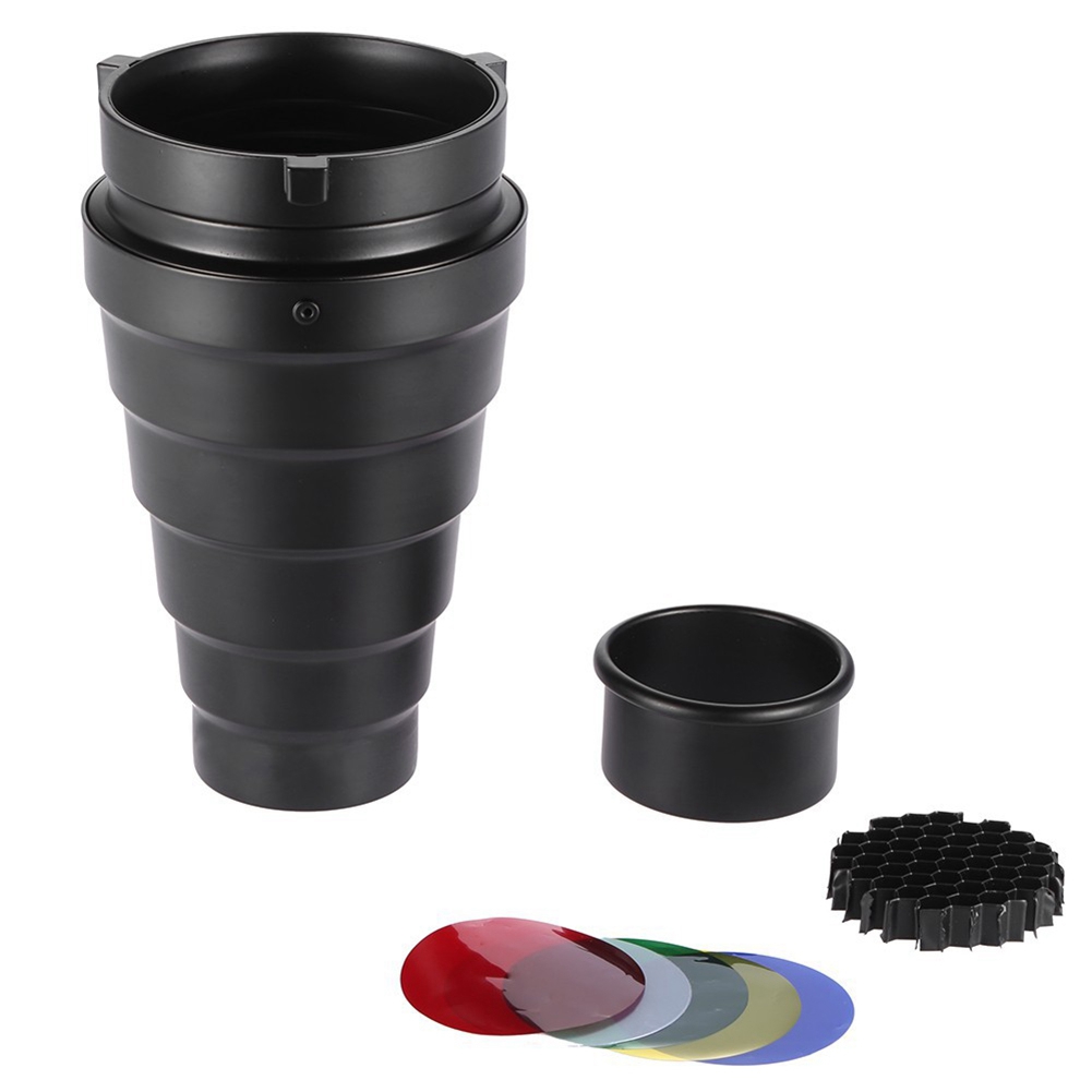 [LXYA68Z!] Conical Snoot With  - Honeycomb Grid Filter ulasan dan harga