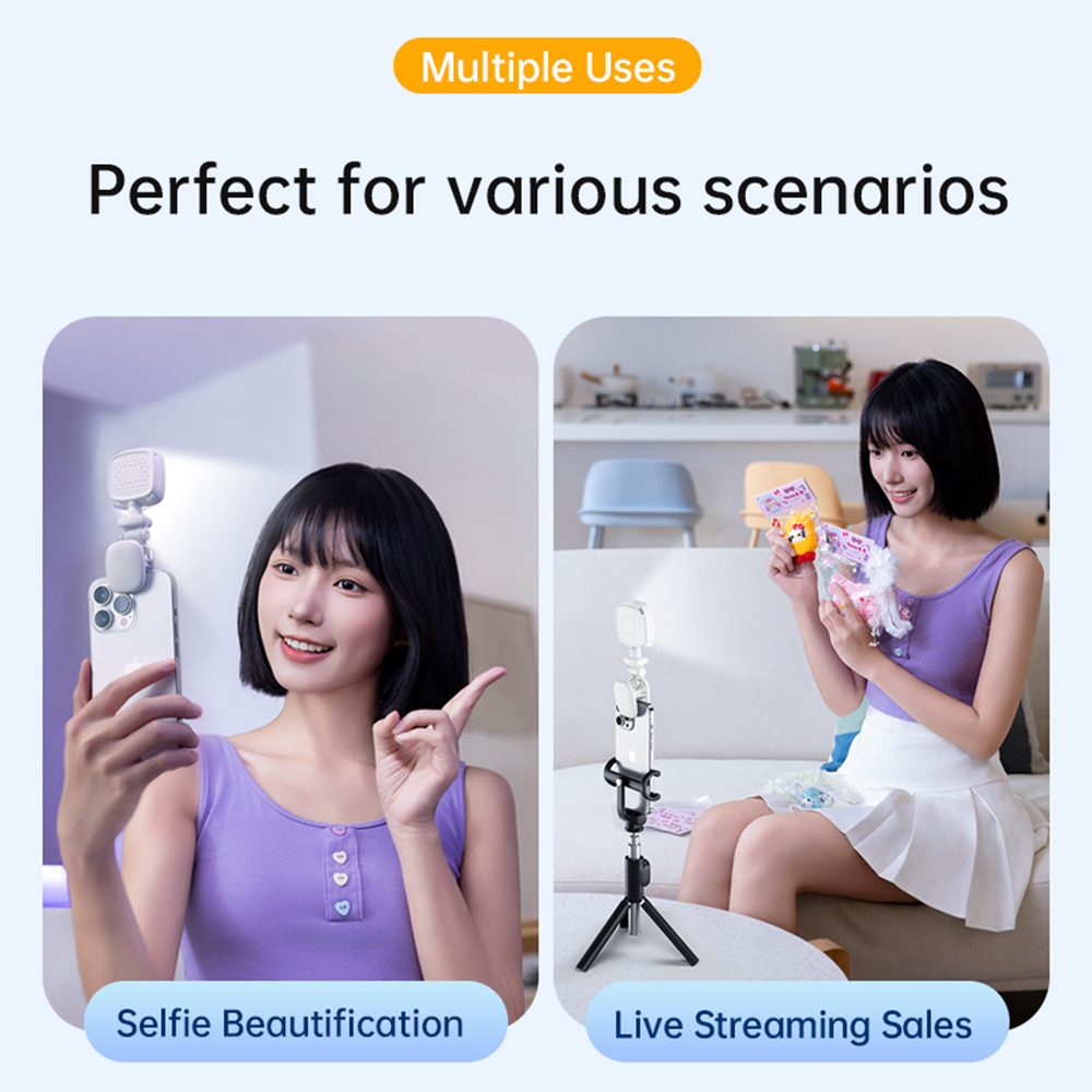 Portable LED Selfie Light Came - Photography Lighting Accessories ulasan dan harga