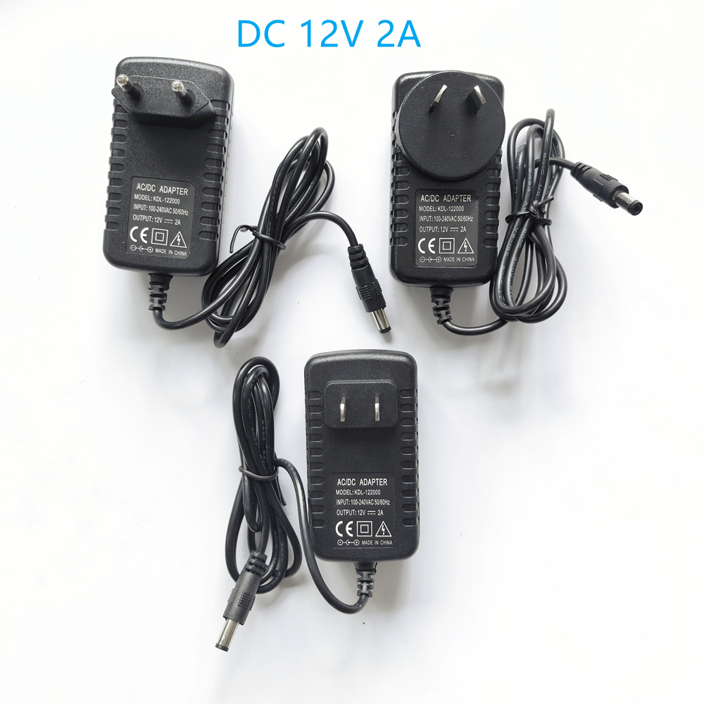 AC 110-240V DC 12V 2A Universa - Photography Lighting Products ulasan dan harga