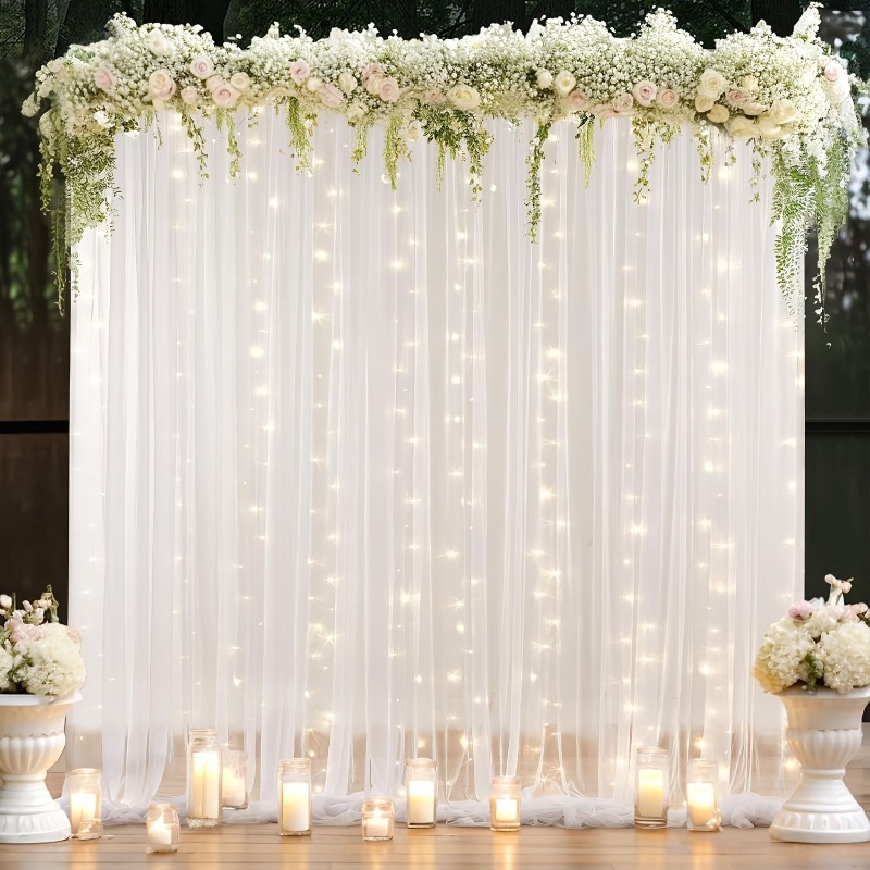 LED Tulle Backdrop Curtains, O - Photography Lighting Options ulasan dan harga