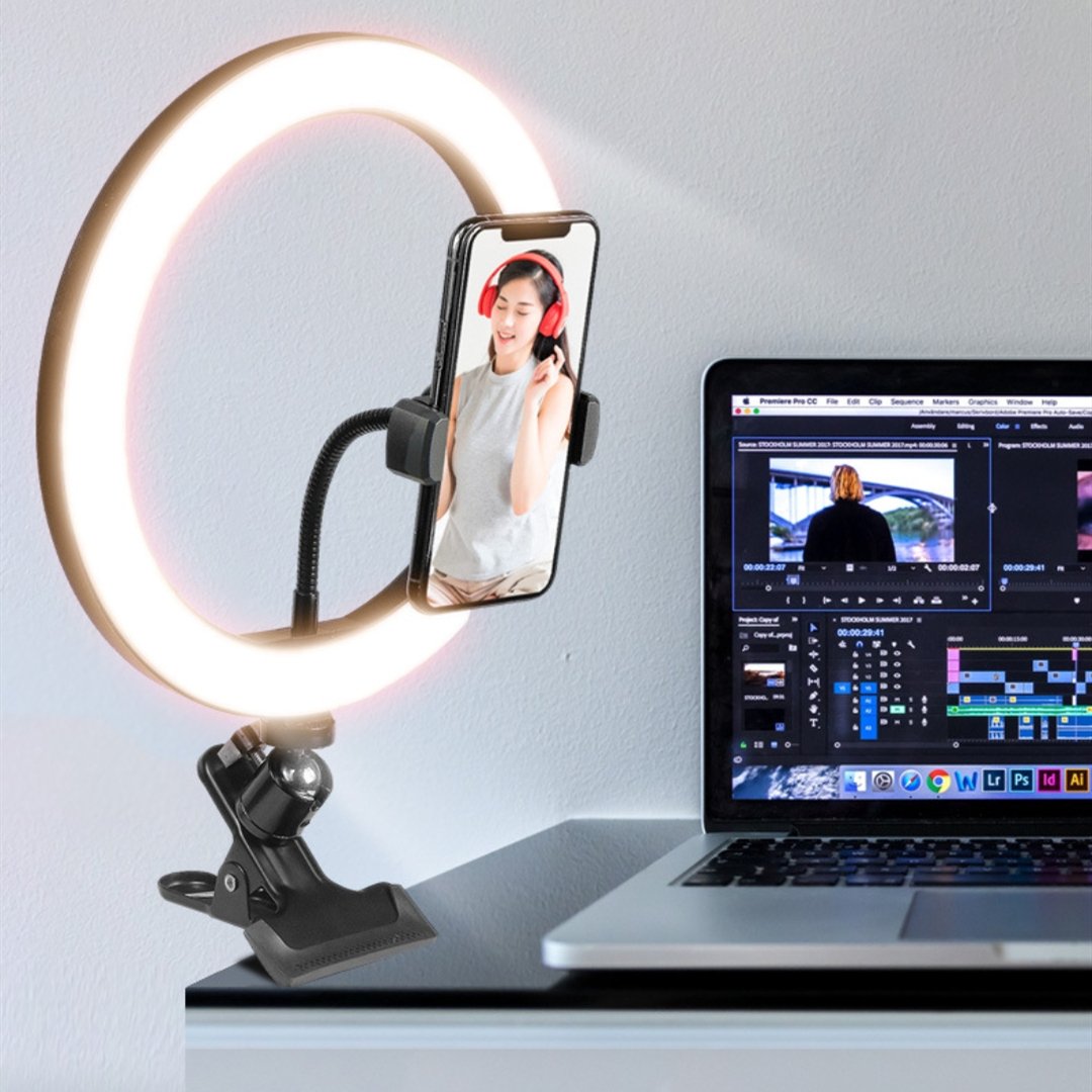 Dimmable Led Ring Light Profis - Photography Lighting Lamp ulasan dan harga