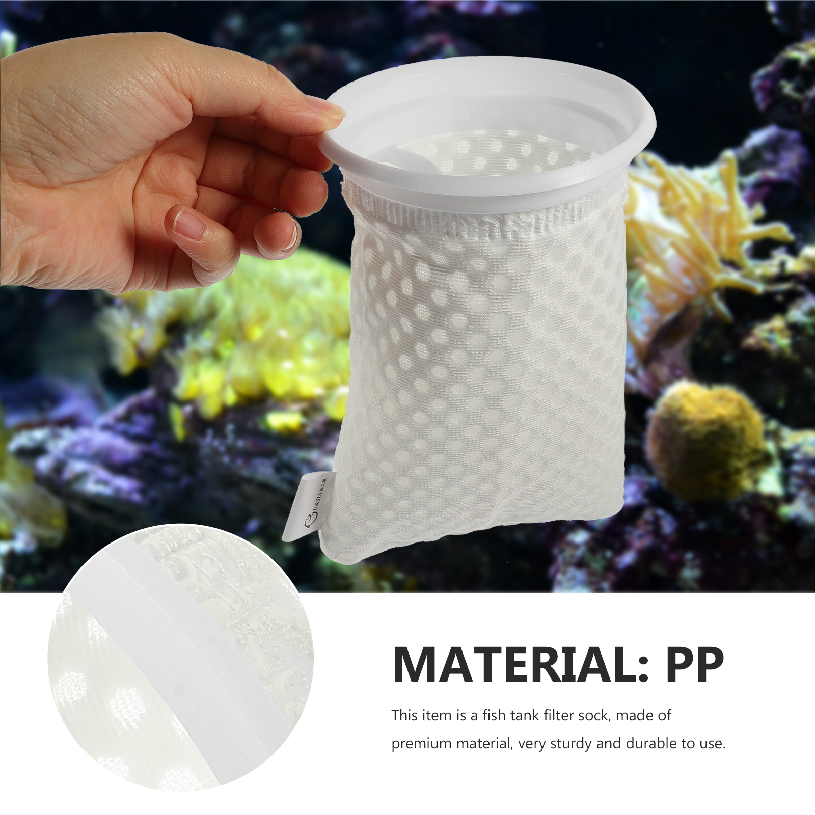 11pcs Filter Socks 4 Inch 3D H - Honeycomb Grid Filter ulasan dan harga
