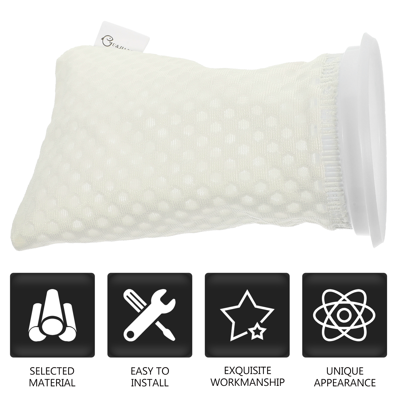 11pcs Filter Socks 4 Inch 3D H - Honeycomb Grid Filter ulasan dan harga
