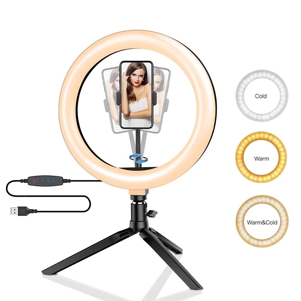 26cm 10 inch Led Ring Selfie L - Photography Lighting Accessories ulasan dan harga