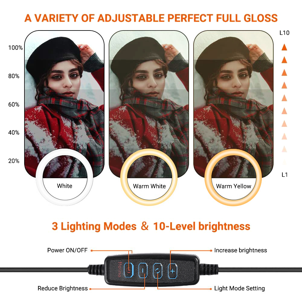 26cm 10 inch Led Ring Selfie L - Photography Lighting Accessories ulasan dan harga