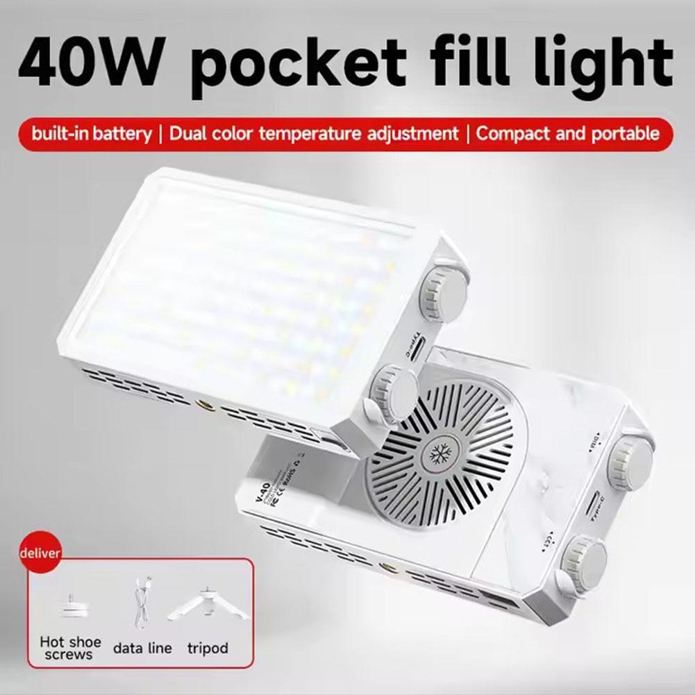 Customizable 40W LED Camera Li - Photography Lighting Lamp ulasan dan harga