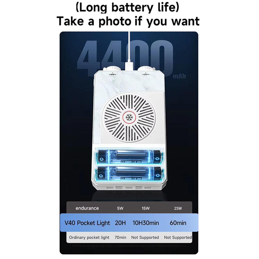 Customizable 40W LED Camera Li - Photography Lighting Lamp ulasan dan harga