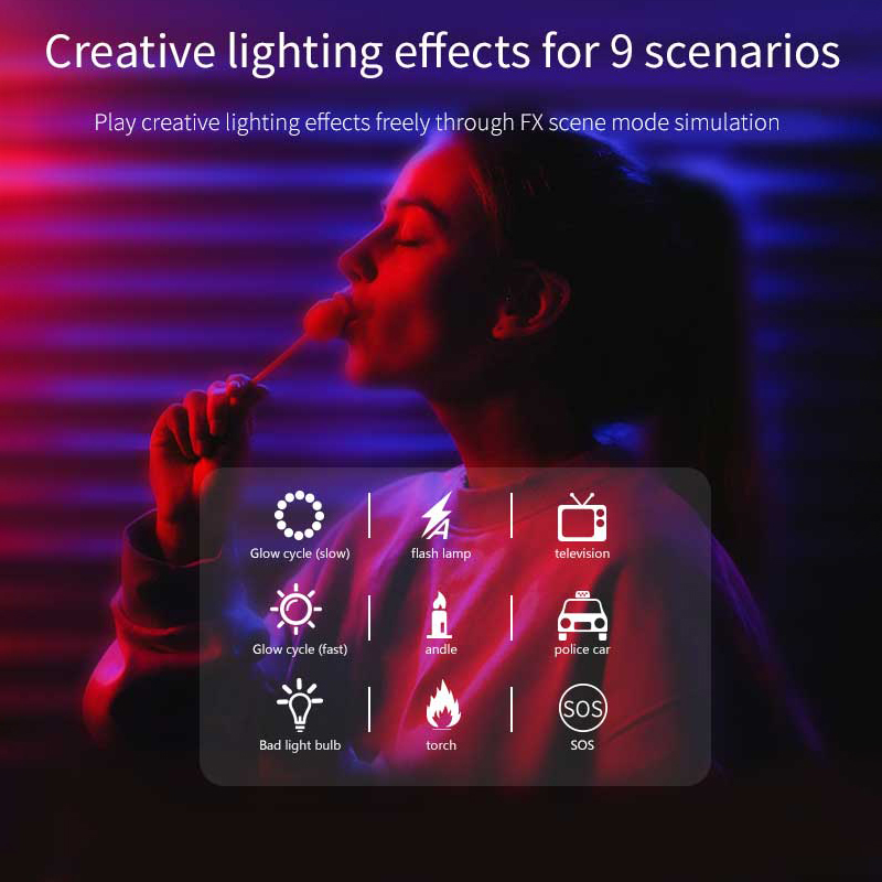 RGB Fill Light Portable LED Ph - Photography Lighting Accessories ulasan dan harga