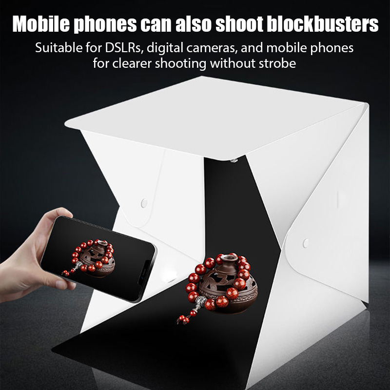 20cm Portable Photobox Photogr - Photography Lighting And Backdrop ulasan dan harga