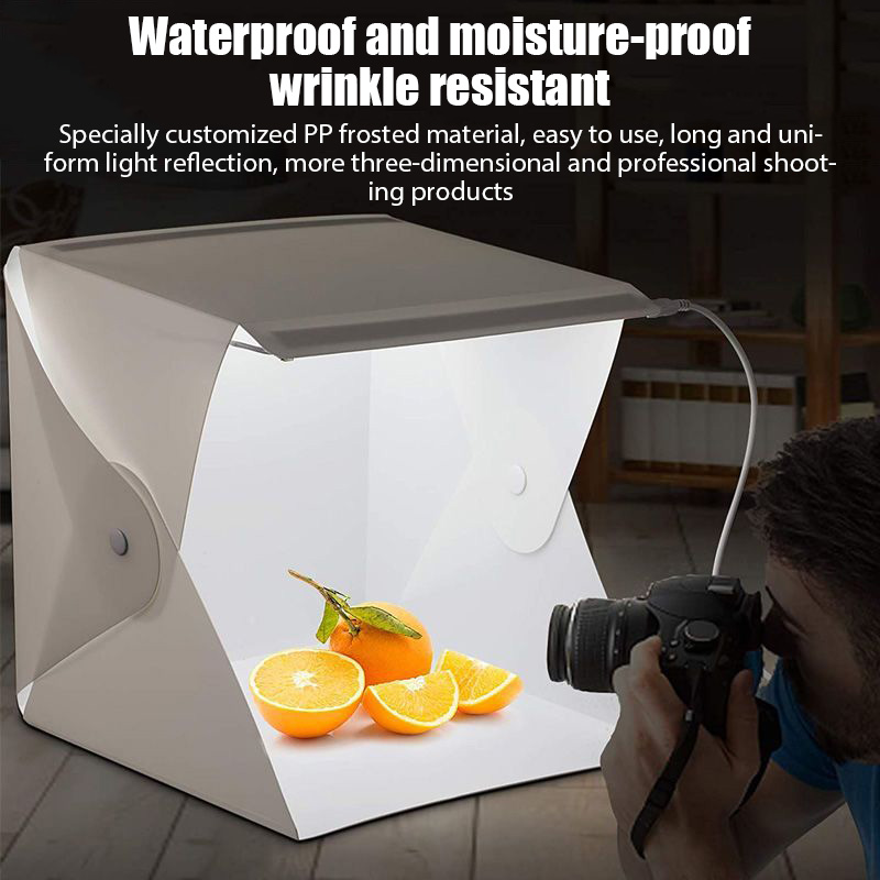 20cm Portable Photobox Photogr - Photography Lighting And Backdrop ulasan dan harga