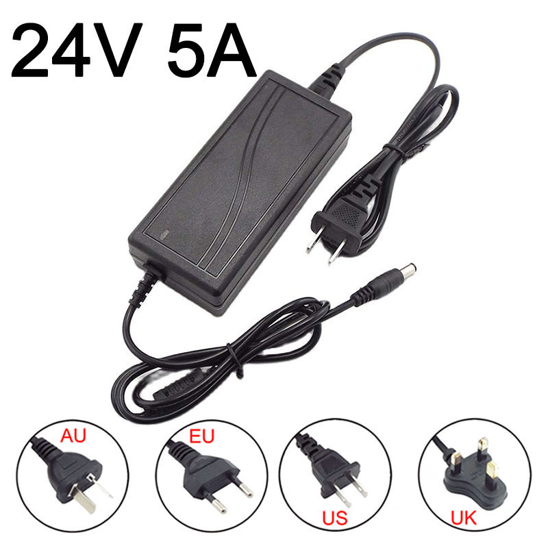 24V 5A 5000ma Power Supply AC  - Photography Lighting Products ulasan dan harga