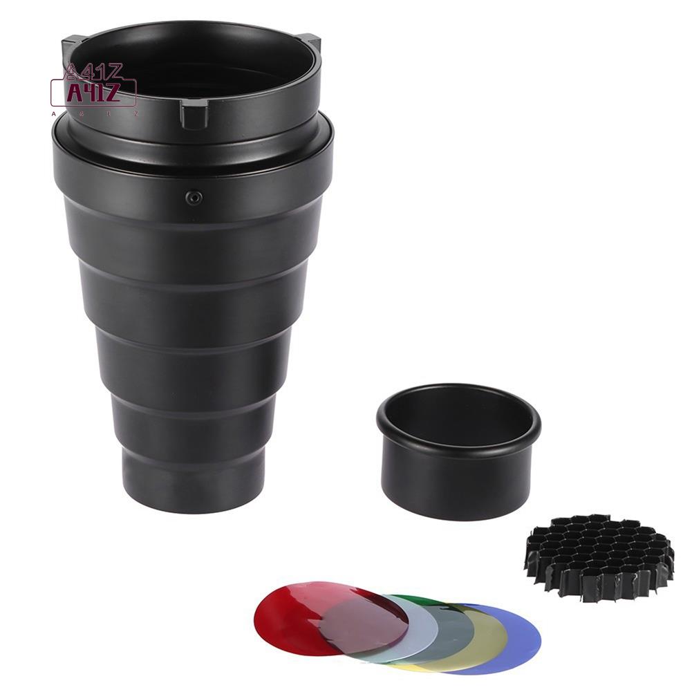 A41Z-Conical Snoot With Honeyc - Honeycomb Grid Filter ulasan dan harga