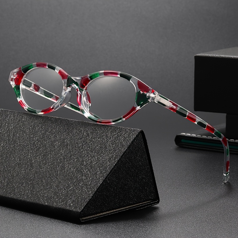 Transparent Oval Reading Glass - Photography Lighting Options ulasan dan harga