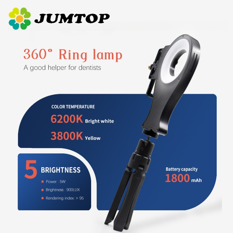 JUMTOP Portable Dental Photogr - Photography Lighting Lamp ulasan dan harga